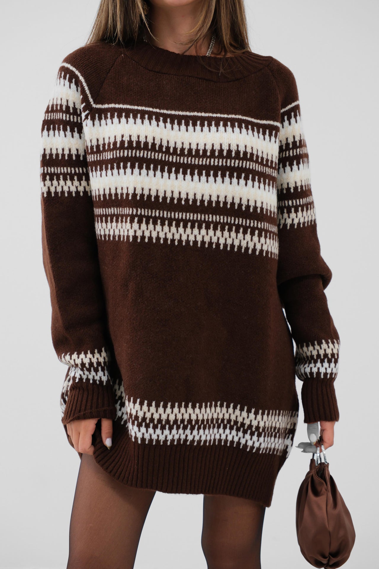 Embroidered Oversize Sweater