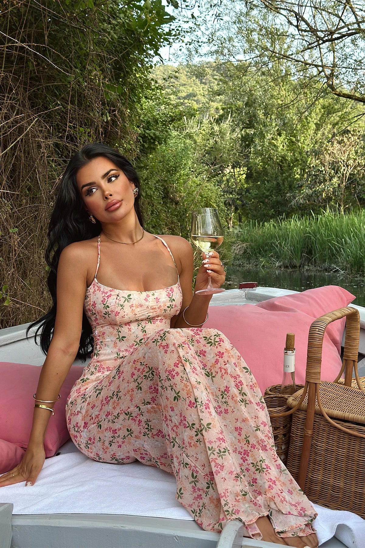 Floral Strap Dress
