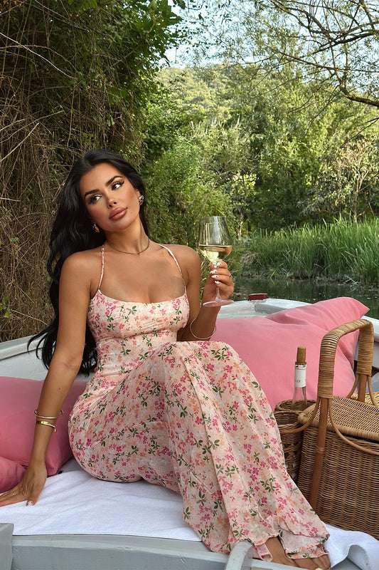 Floral Strap Dress