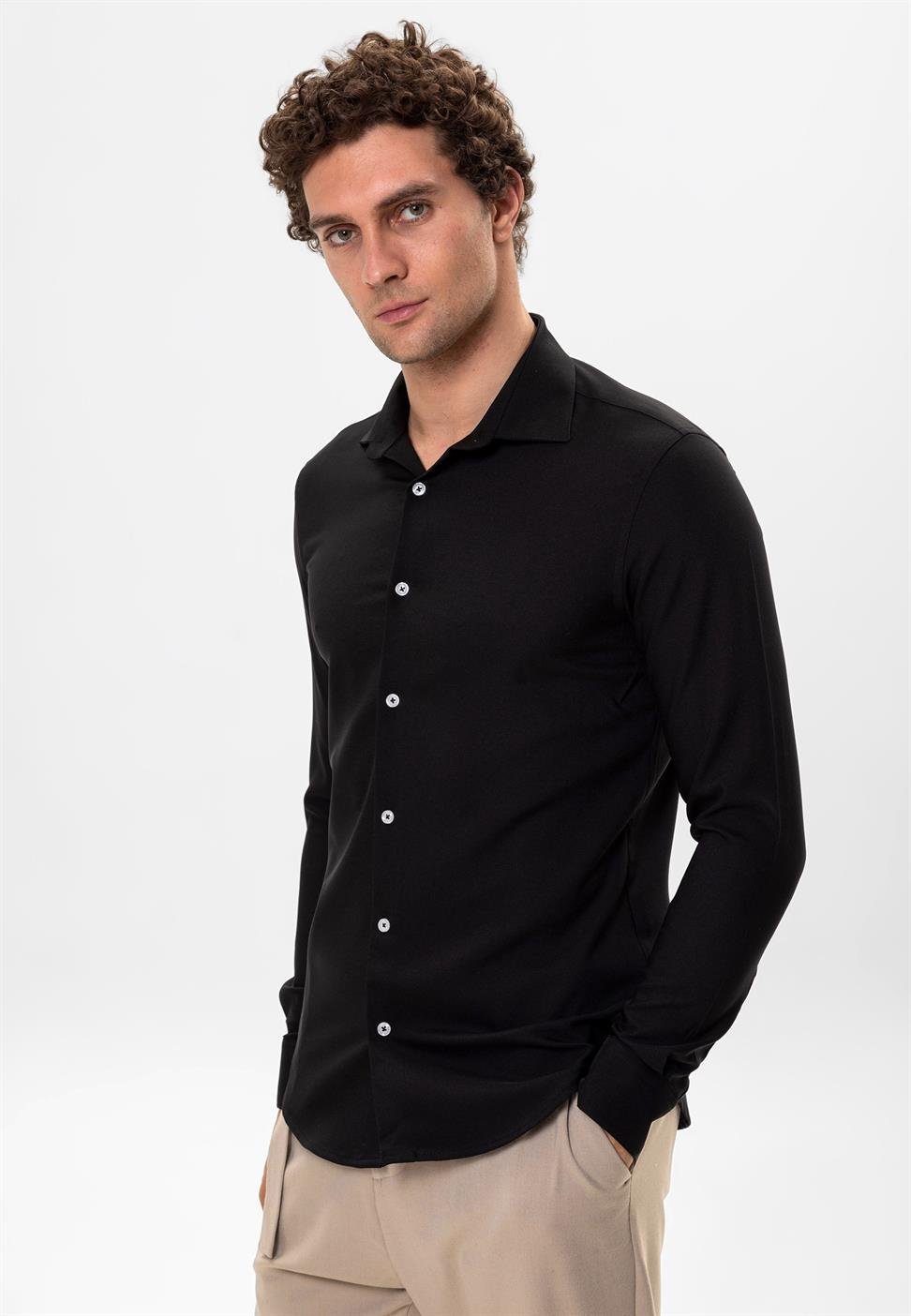Slim Fit Herenoverhemd