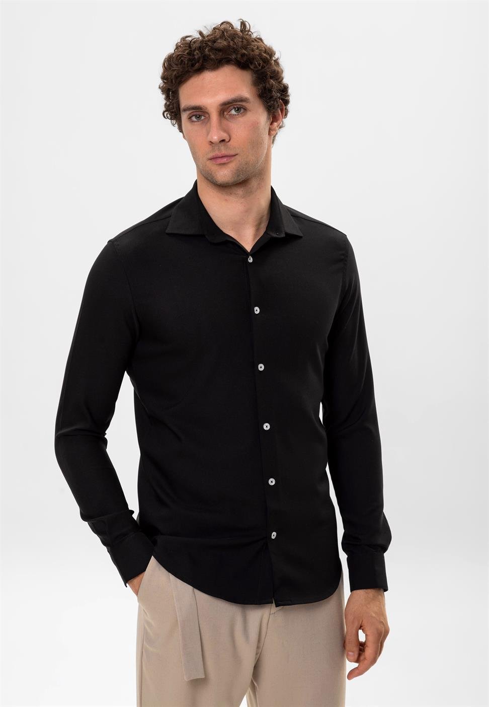 Slim Fit Herenoverhemd