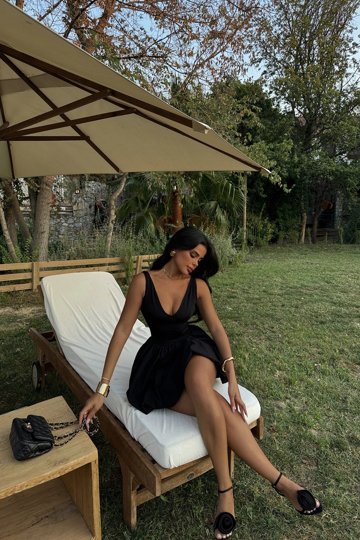 Black Basic Mini Dress
